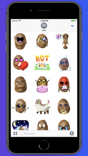 Funny Potato Stickers(圖1)-速報App