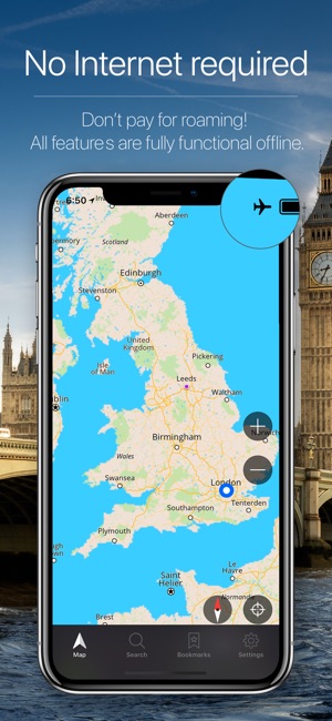 England, UK Offline Navigation(圖1)-速報App