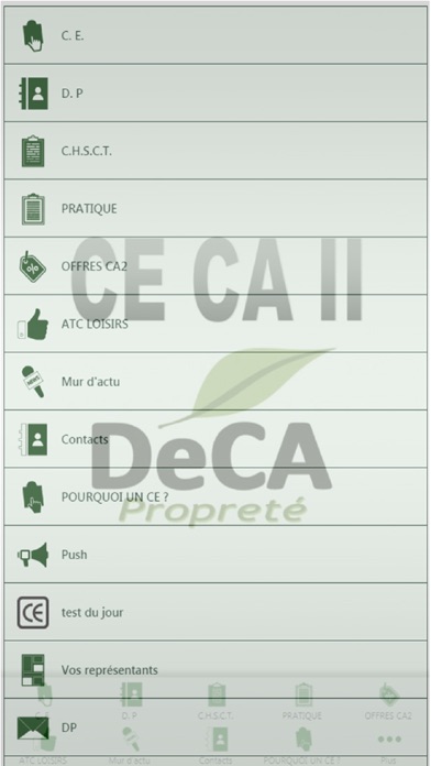 DECA Propreté CE C.A II screenshot 2
