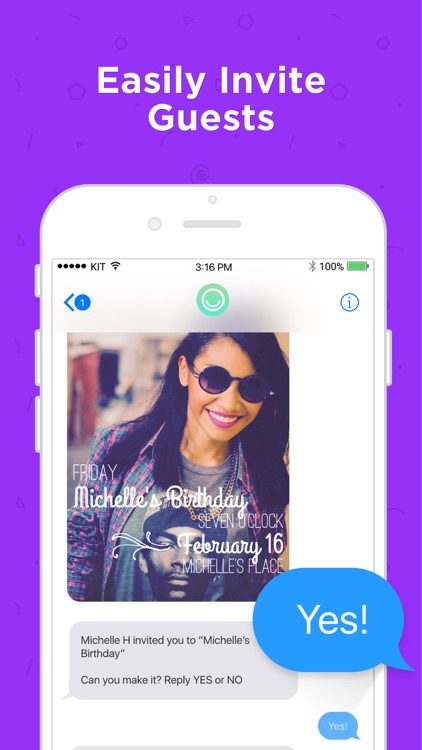 Hobnob Invitations & Text RSVP