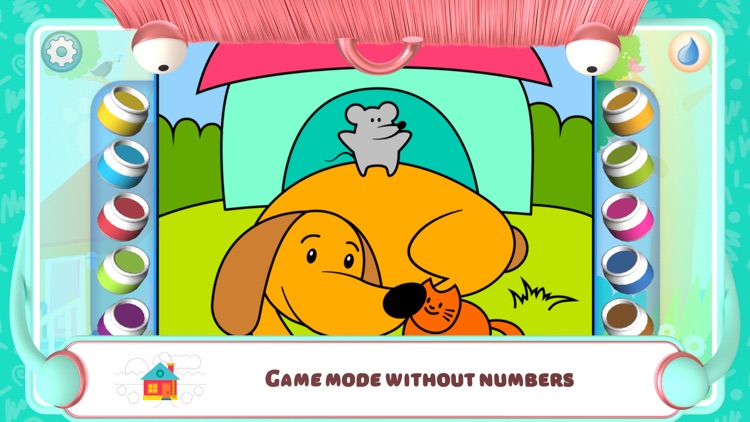 Color by Numbers - Dogs + screenshot-5