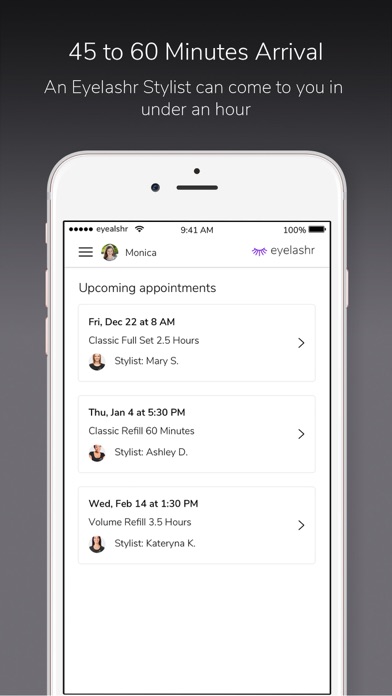 Eyelashr - Lash Extensions Now screenshot 2