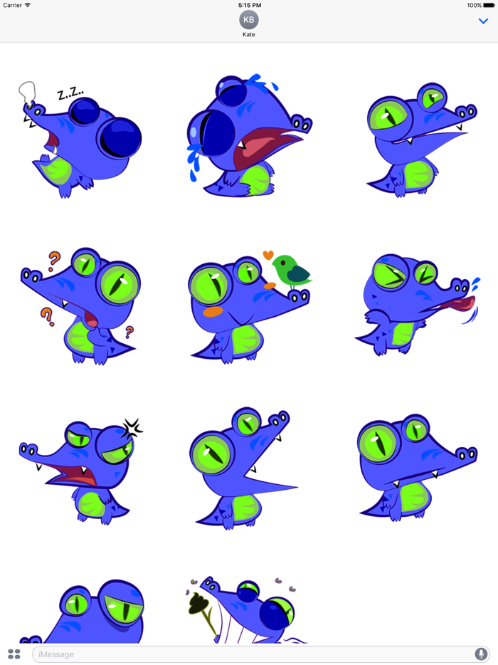 Xeko Crocodile Animated Funny