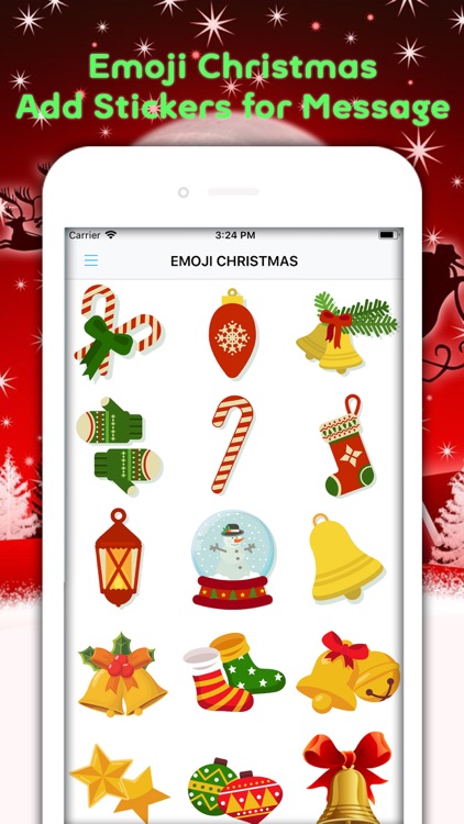 Christmas Emojis & Animated