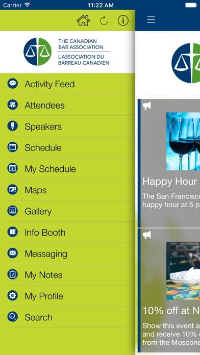 Canadian Bar Association Event screenshot 3