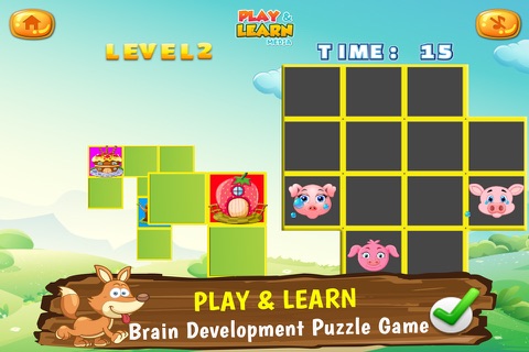 Three Little Pigs Puzzles screenshot 2