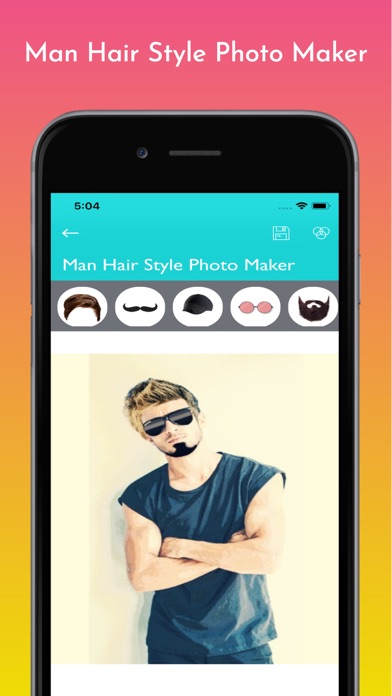 Man Hair Style Photo Maker screenshot 2