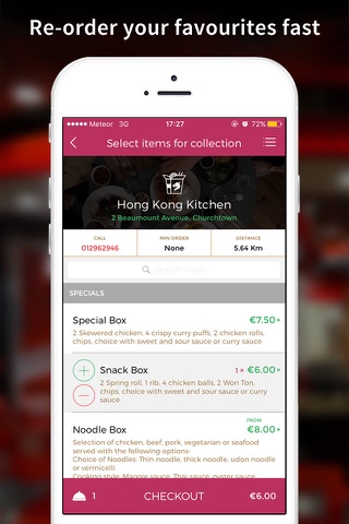Hong Kong Kitchen App screenshot 3