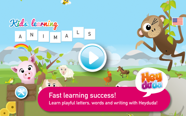 KIDS LEARN ANIMAL WORDS(圖5)-速報App