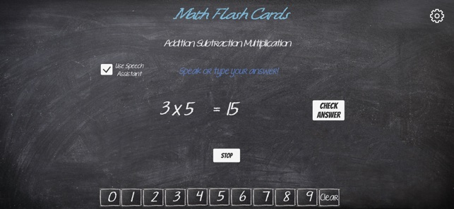 Math Flash Cards: Voice Assist(圖2)-速報App