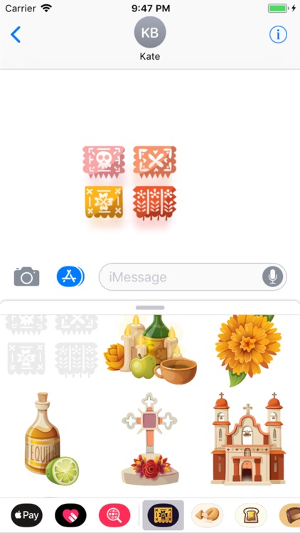 Día de los Muertos Stickers