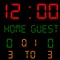 Football Scoreboard Controlled via Bluetooth