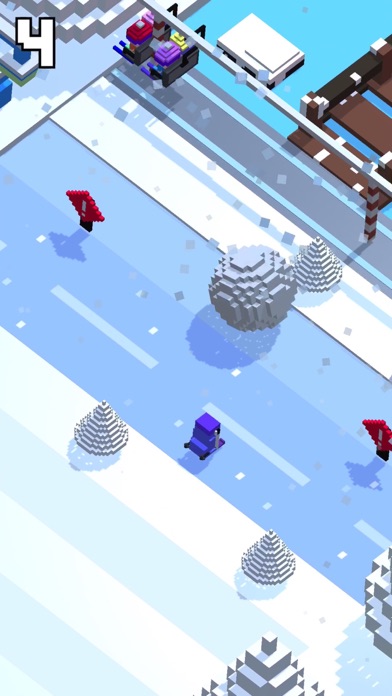 Blocky Ski screenshot 2