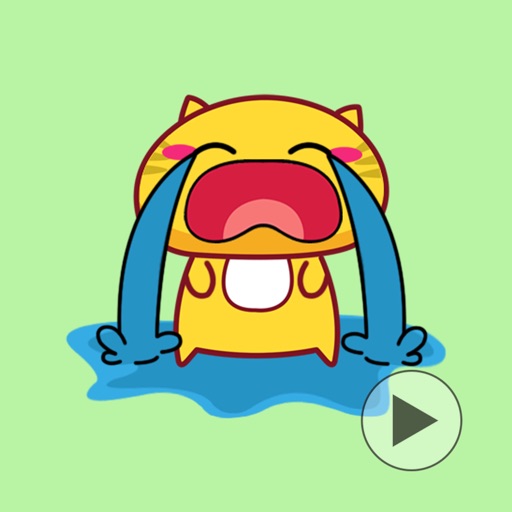 Tikki - Yellow Cat Emoji GIF icon