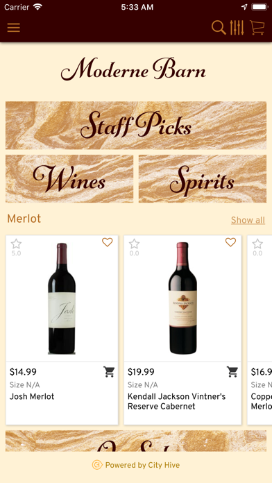 How to cancel & delete Moderne Barn Wines & Spirits from iphone & ipad 2