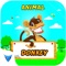 Animals name game with photos and phonic sound