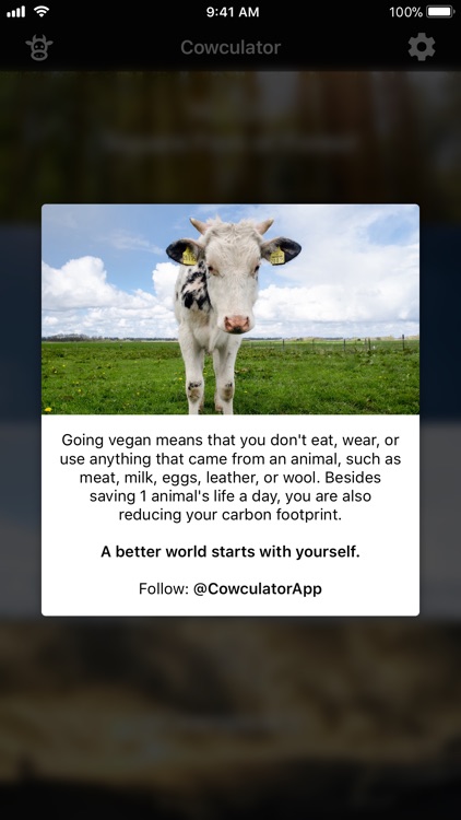 Cowculator - Friends, Not Food