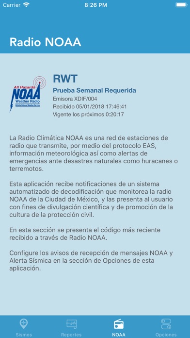 Alerta Sísmica DF screenshot1