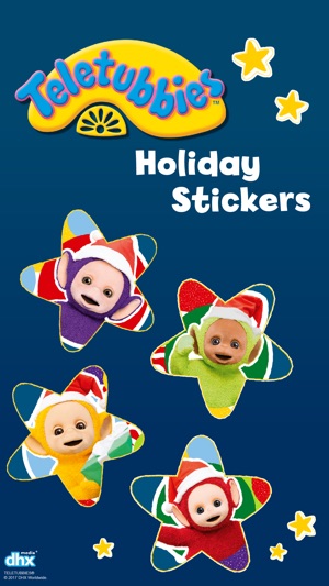 Teletubbies Holiday Stickers