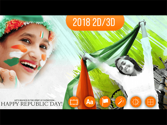 Republic Day Photo Frames For Ios Iosx Pro