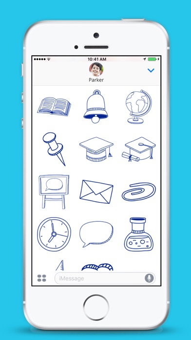 School Stickers - iMessage screenshot 2