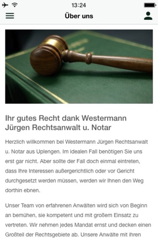 Westermann Rechtsanwalt&Notar screenshot 2