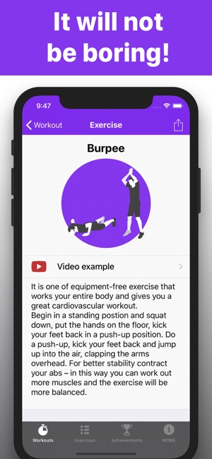 Burpee HIIT functional workout(圖5)-速報App