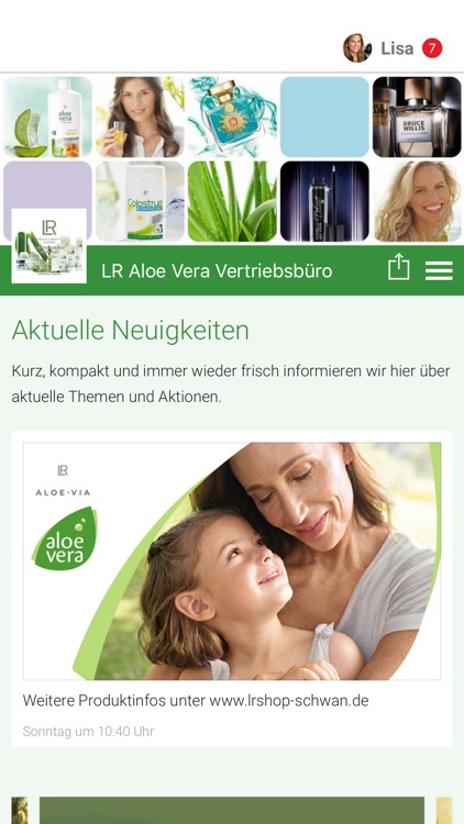 LR Aloe Vera Vertriebsbüro