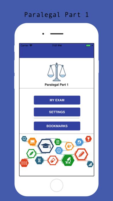 How to cancel & delete Paralegal Part 1 Visual Prep from iphone & ipad 1