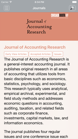 Journal of Accounting Research(圖2)-速報App