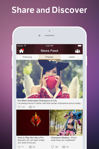 Amino for: League of Legends screenshot 2