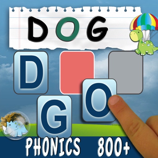 Build A Word - Easy Spelling with Phonics icon