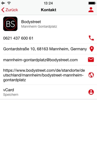 Bodystreet Mannheim Gontardpl. screenshot 2