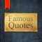 Over 53,000 famous quotes in the palm of your hands