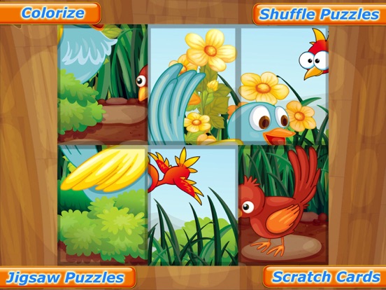 Скачать Birds Games: Puzzles for Kids