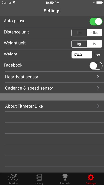 Fitmeter Bike - GPS Cycling screenshot-4