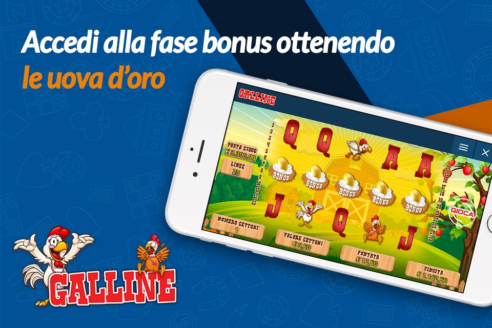 Eurobet Galline Slot screenshot 2