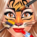 Face Paint Party Salon Logo