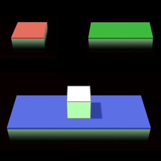 Cube Jump. 3D platforms Icon