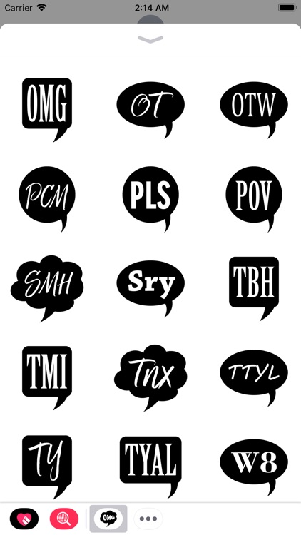 Chat Abbreviations Pack