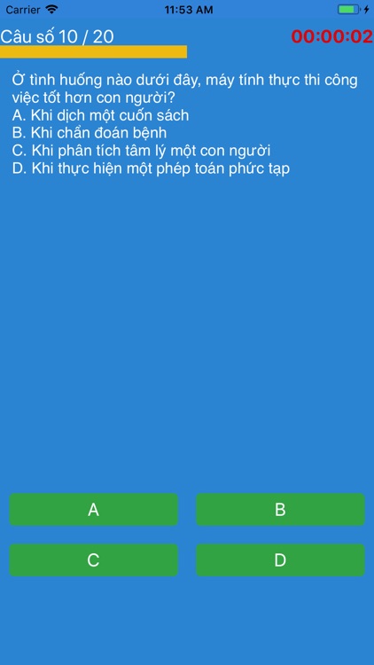 Thi Trắc nghiệm Chứng chỉ