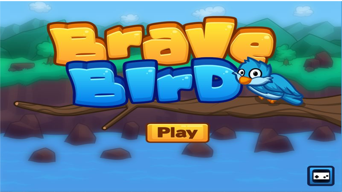 Brave Blue Bird