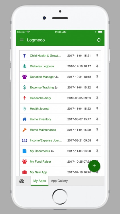 Logmedo Cloud Database
