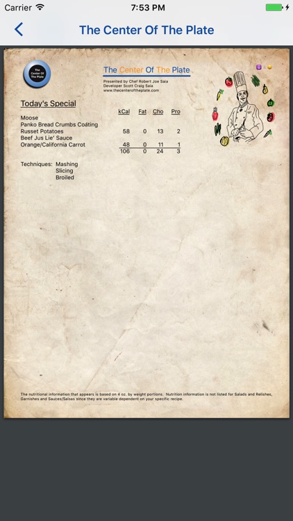 The Center of the Plate screenshot-4