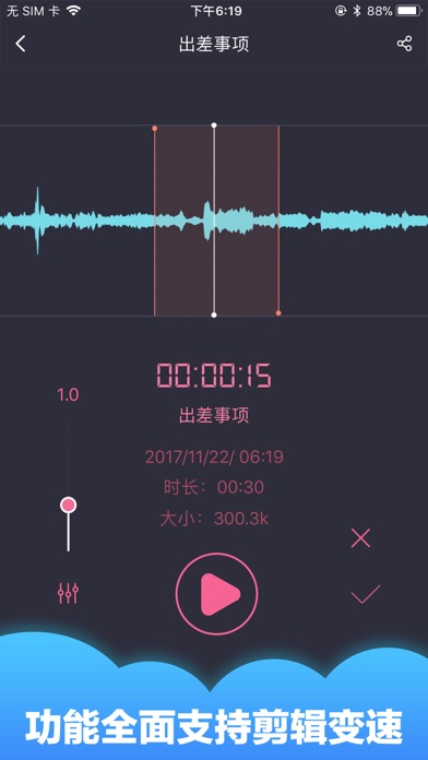 录音机-专业手机录音机pro screenshot 2