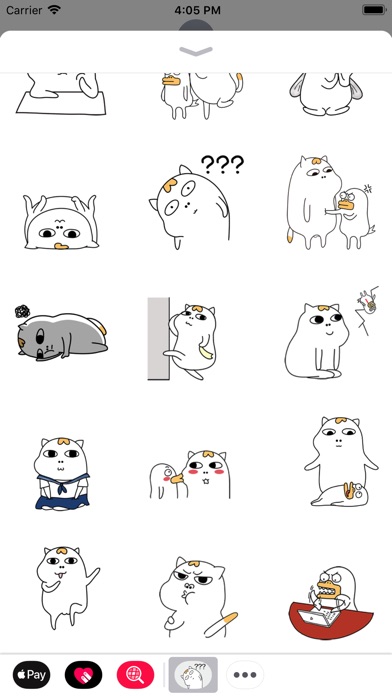 Crazy Cat Animated Stickers screenshot 2
