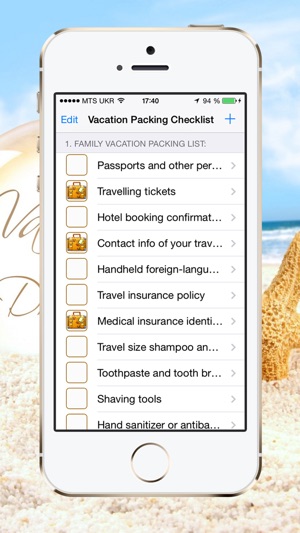 Vacation Packing Checklist(圖2)-速報App