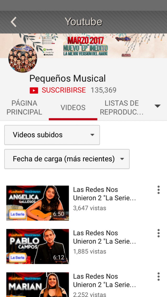Pequeños Musical