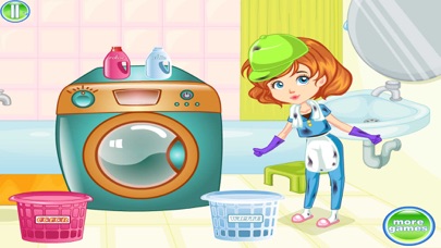 clumsy mechanic laundry game screenshot 3