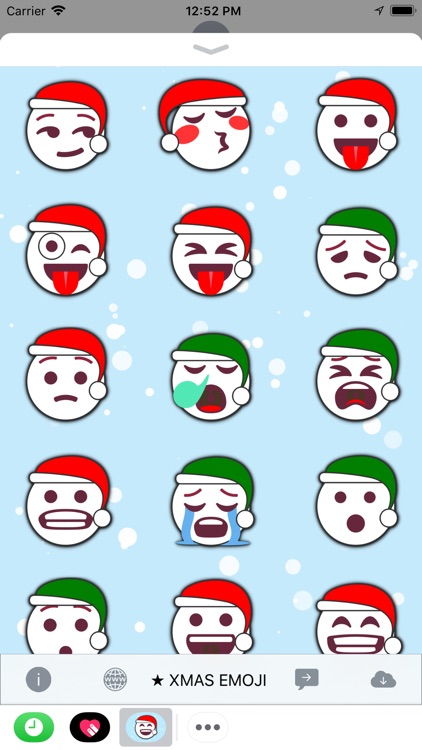 Christmas Emoji • Stickers
